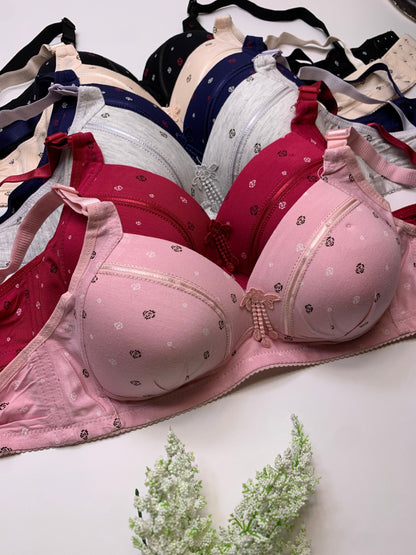 All Day Comfort Thin Padded Non Wired T Shirt Bra