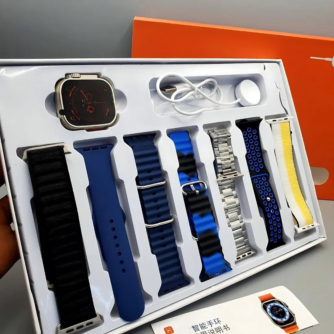 Ultra 7 In 1 Smart Watch 2.01 Infinite Display