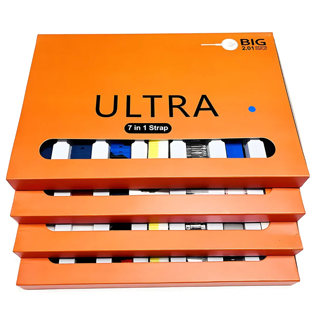 Ultra 7 In 1 Smart Watch 2.01 Infinite Display