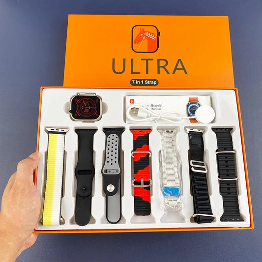 Ultra 7 In 1 Smart Watch 2.01 Infinite Display