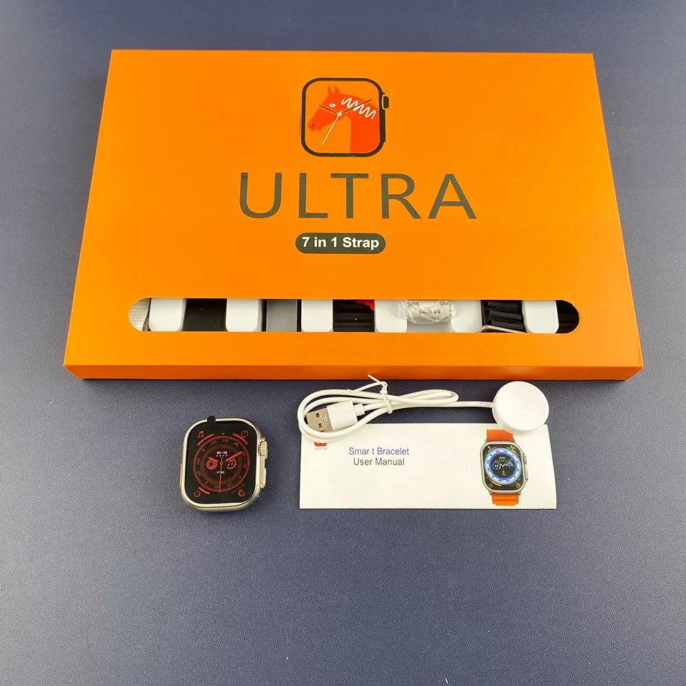 Ultra 7 In 1 Smart Watch 2.01 Infinite Display
