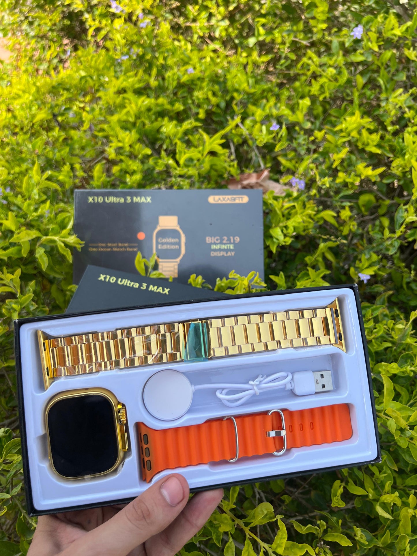 X10 Ultra 3 Max Golden Edition Smartwatch
