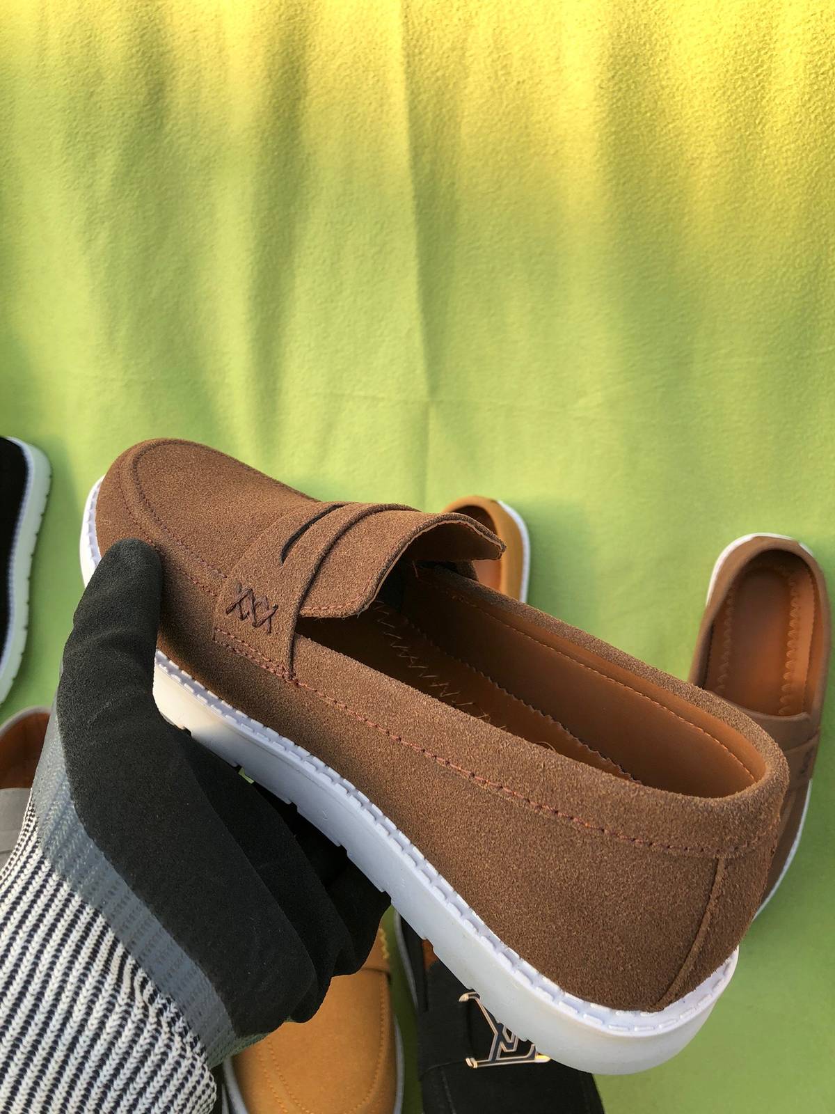 Premium Suede Loafers Brown (Medicated Sole)